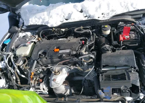 2020 Honda Civic Sport из США, поврежденный, VIN 2HGFC2F88LH586359